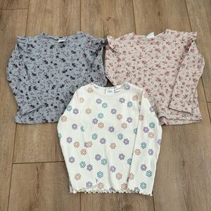 3-4T girl long sleeve tops